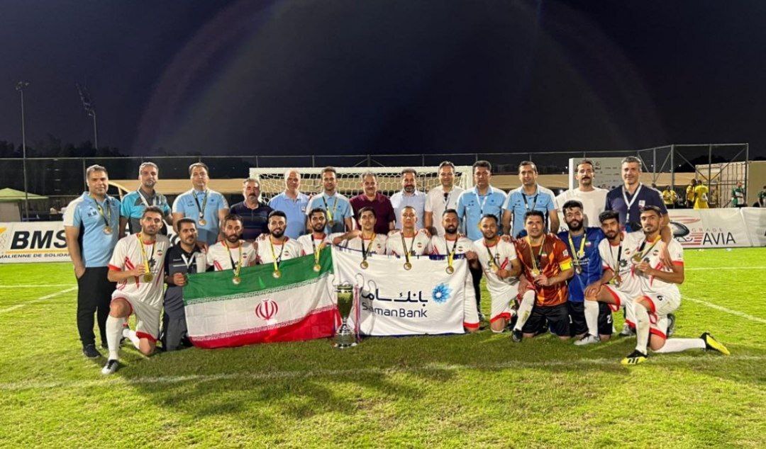 ایران، قهرمان جام جهانی فوتبال شرکت‌ها شد