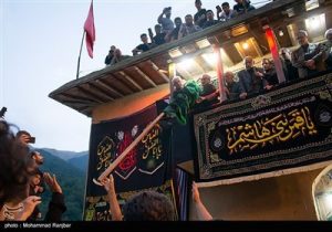 مراسم آئینی علم بندان در ماسوله، مراسم آئینی علمبندان ماسوله شامگاه روز گذشته در این شهرک برگزار شد