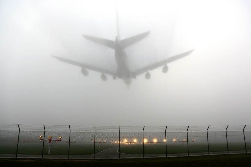 تأخیر پروازهای فرودگاه شیراز به دلیل مه غلیظ
