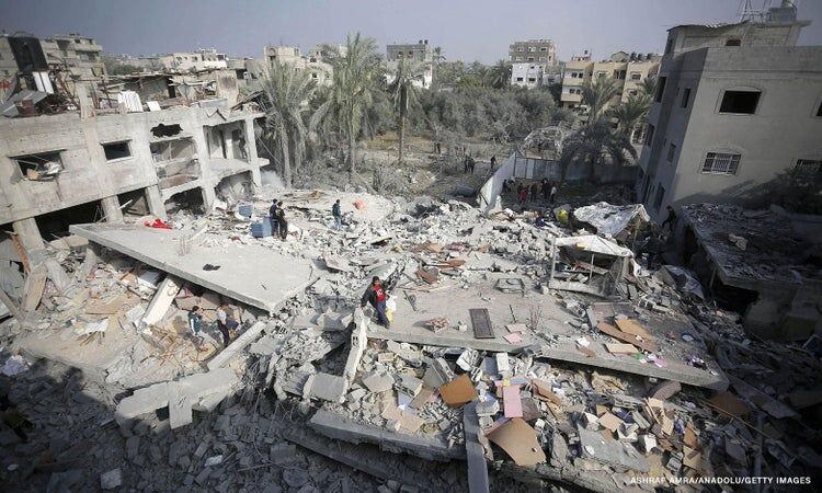سی‌ان‌ان: اسرائیل هزاران بمب غیر هدایت شونده روی غزه ریخت