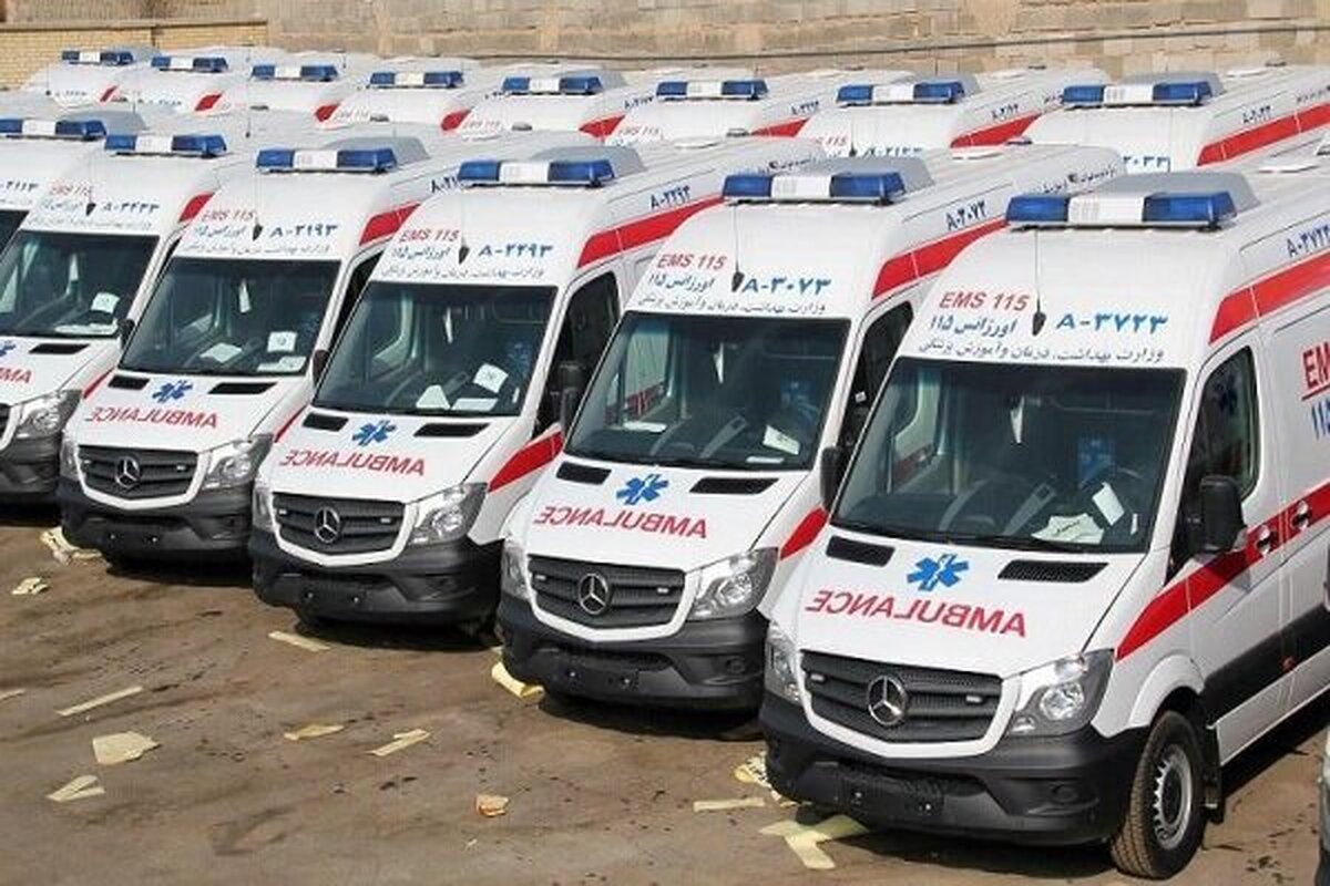 خرید ۵۰۰ آمبولانس جدید/ ۲۲۸ دستگاه آماده توزیع است