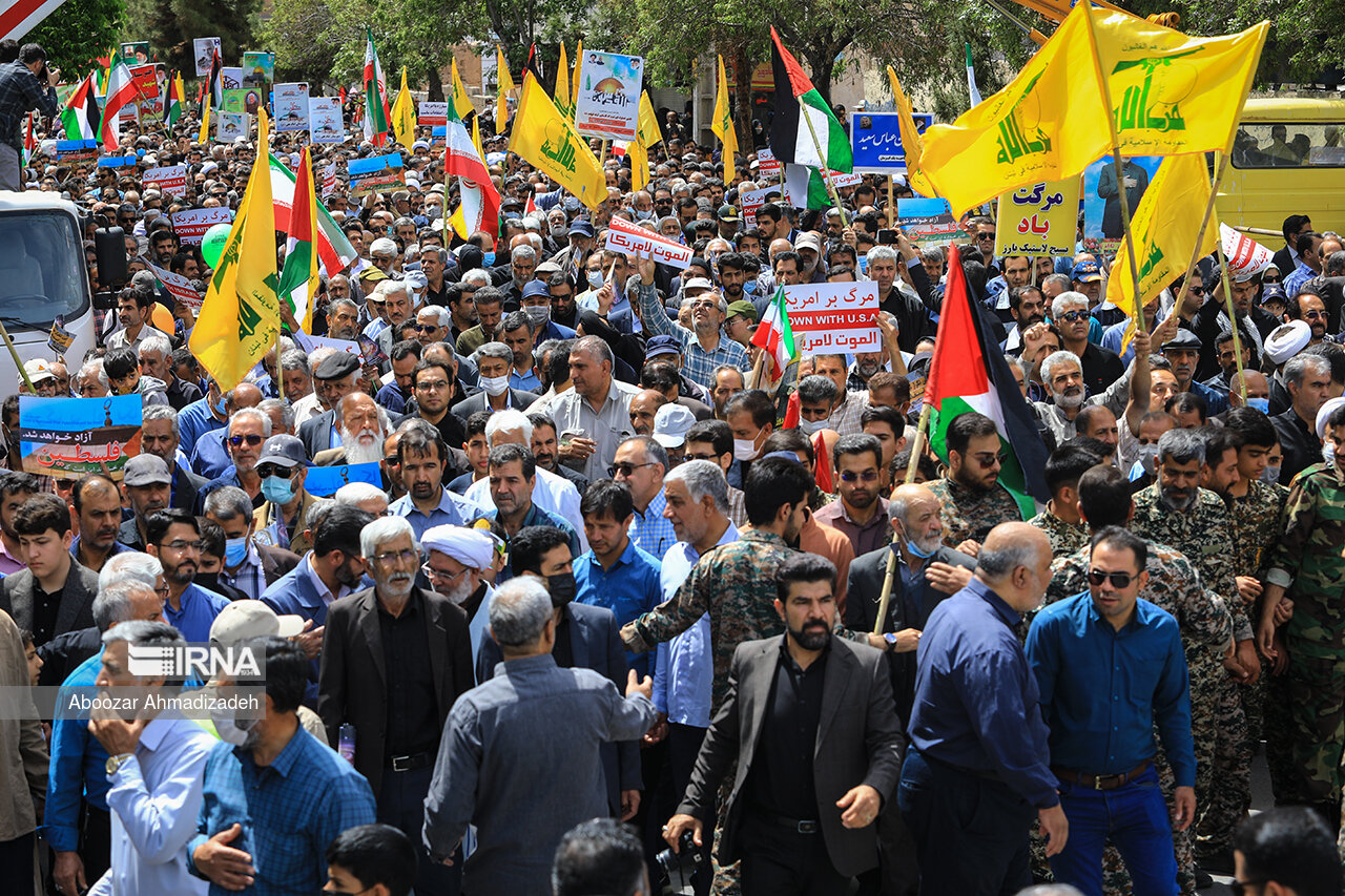 سردار شریف: راهپیمایی روز قدس زنده نگه داشتن آرمان فلسطین است