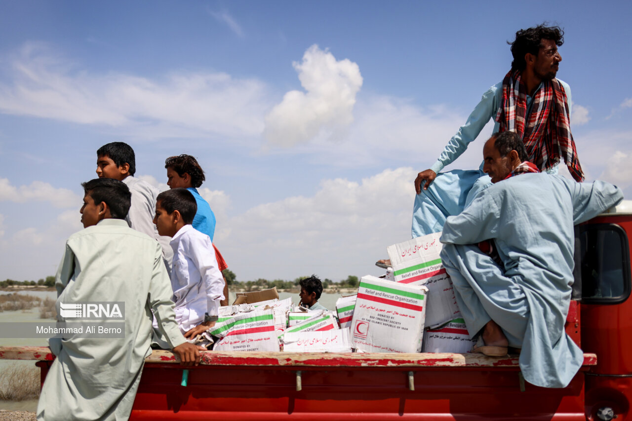امدادرسانی به ۶۳ هزار سیل‌زده در ۲ هفته گذشته