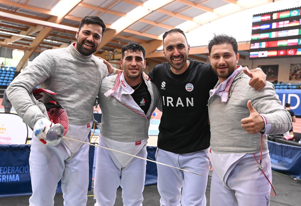 عیدی شمشیربازی به ورزش ایران/ اولین سهمیه تیمی کاروان در پاریس