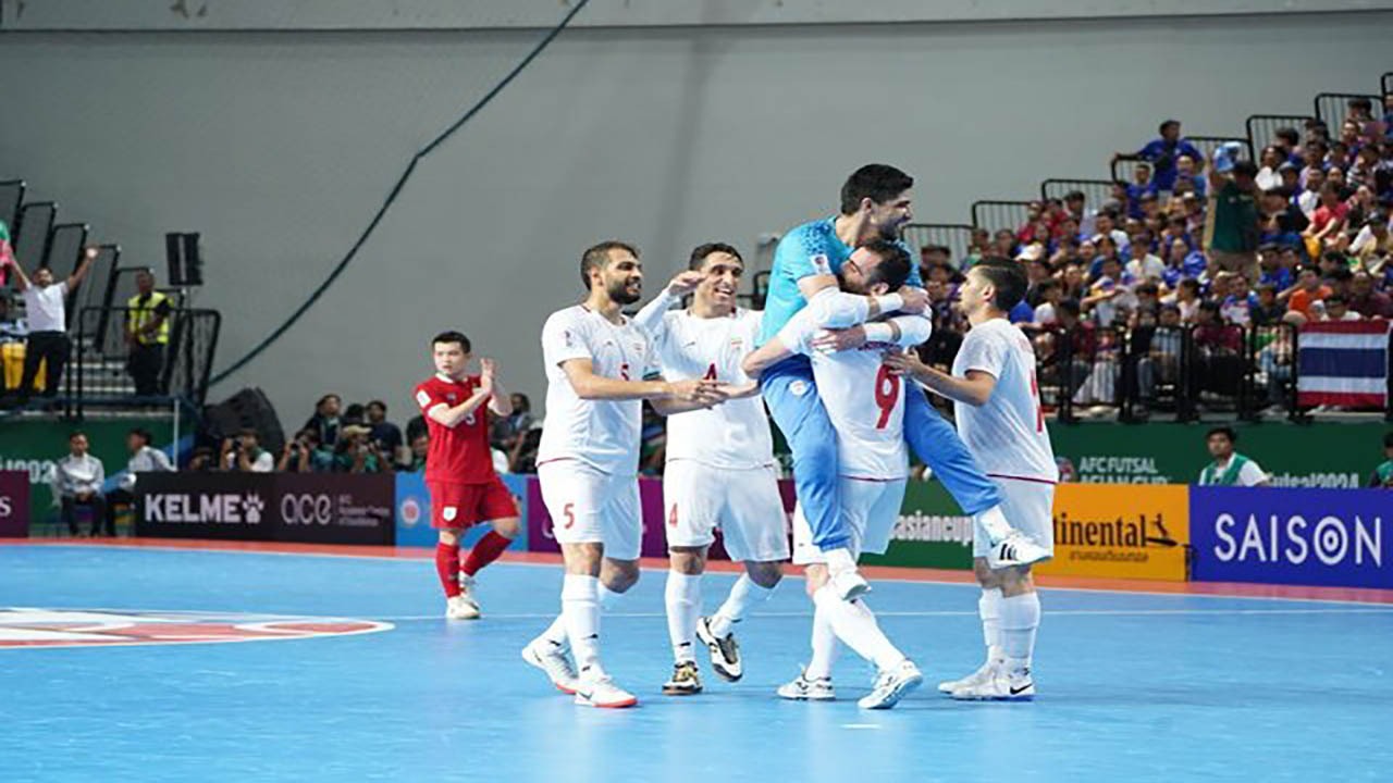 ایران برای سیزدهمین بار قهرمان جام ملت‌های فوتسال آسیا شد