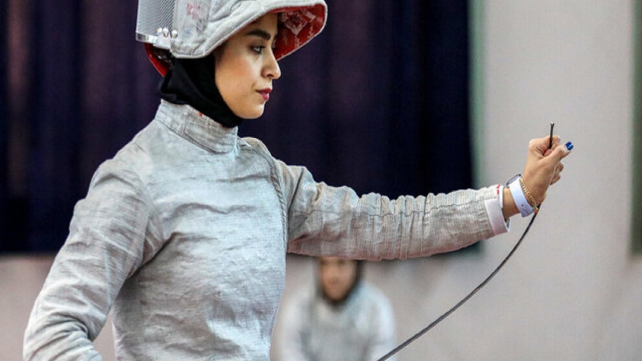 حذف زودهنگام دختر شمشیرباز ایران از انتخابی المپیک