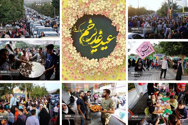 برپایی جشن کیلومتری غدیر در سراسر ایران و پنج کشور جهان