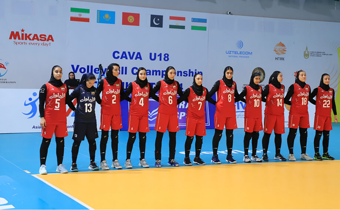 نخستین نشان بین‌المللی دختران ایران در تاریخ والیبال
