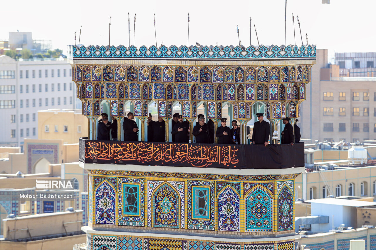 آیین سنتی “صلا” در حرم رضوی