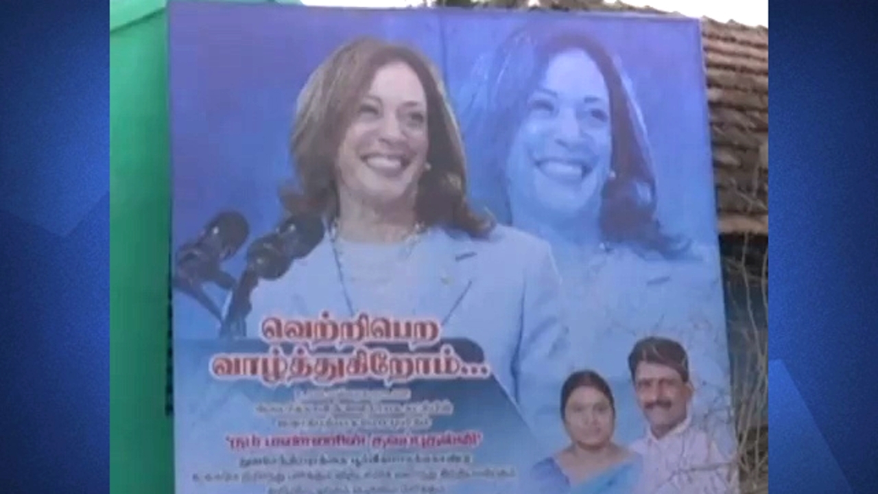 نذر و نیاز هندی‌ها برای کامالا هریس