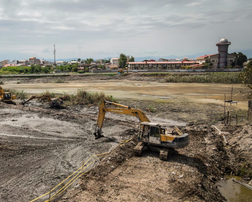احیاء و ساماندهی تالاب عینک رشت