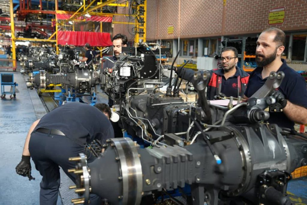 افزایش تولید روزانه تراکتورسازی از 80 به 160 دستگاه جهت تضمین امنیت غذایی کشور 