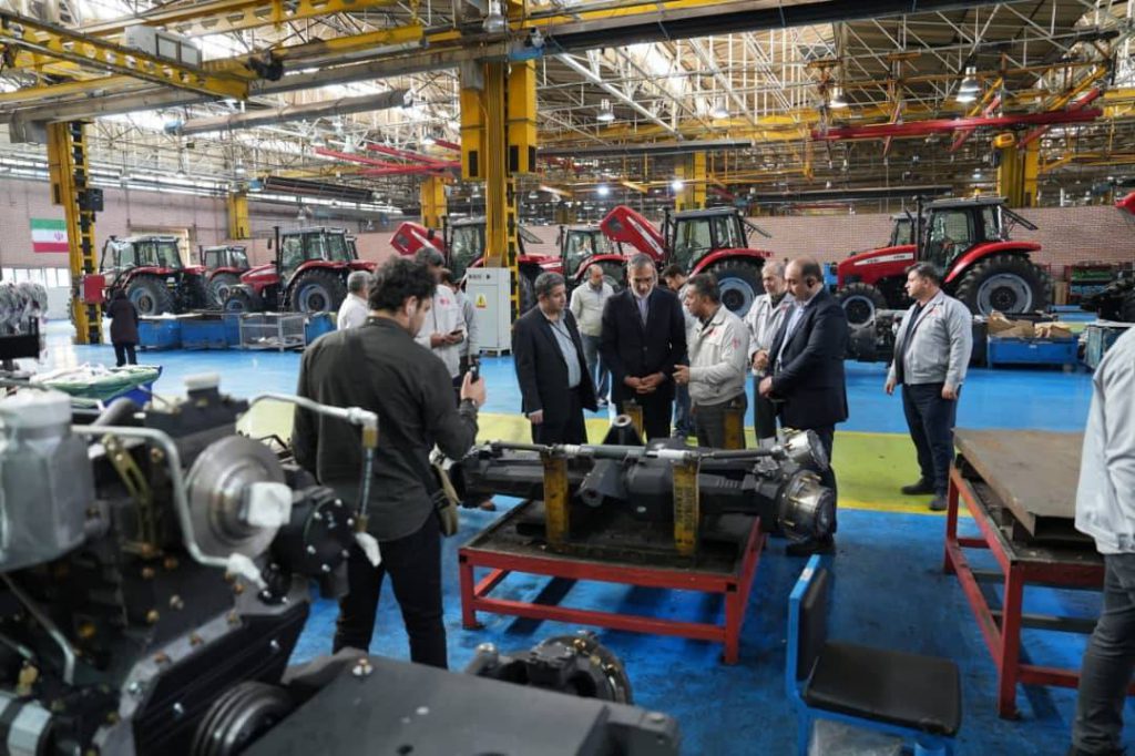 افزایش تولید روزانه تراکتورسازی از 80 به 160 دستگاه جهت تضمین امنیت غذایی کشور 