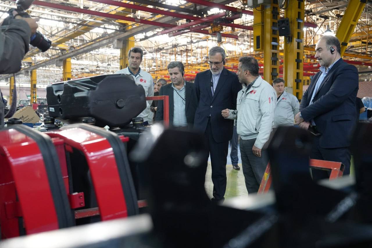 افزایش تولید روزانه تراکتورسازی از 80 به 160 دستگاه جهت تضمین امنیت غذایی کشور