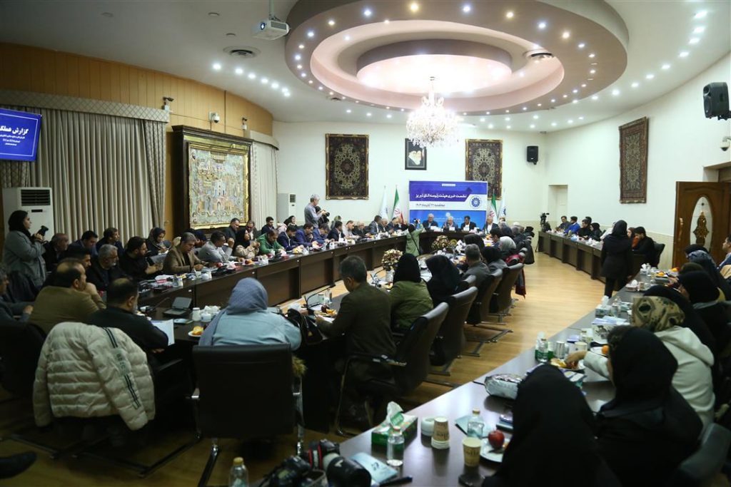  گزارش تصویری نشست خبری هیئت‎ رئیسه اتاق تبریز با خبرنگاران در آستانه برگزاری بیست و هشتمین دوره همایش ملی توسعه صادرات غیرنفتی