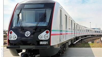 رونمایی از رام قطار ملی با حضور معاون علمی رئیس‌جمهور/ورود دو رام ۷ واگنه به ناوگان تهران