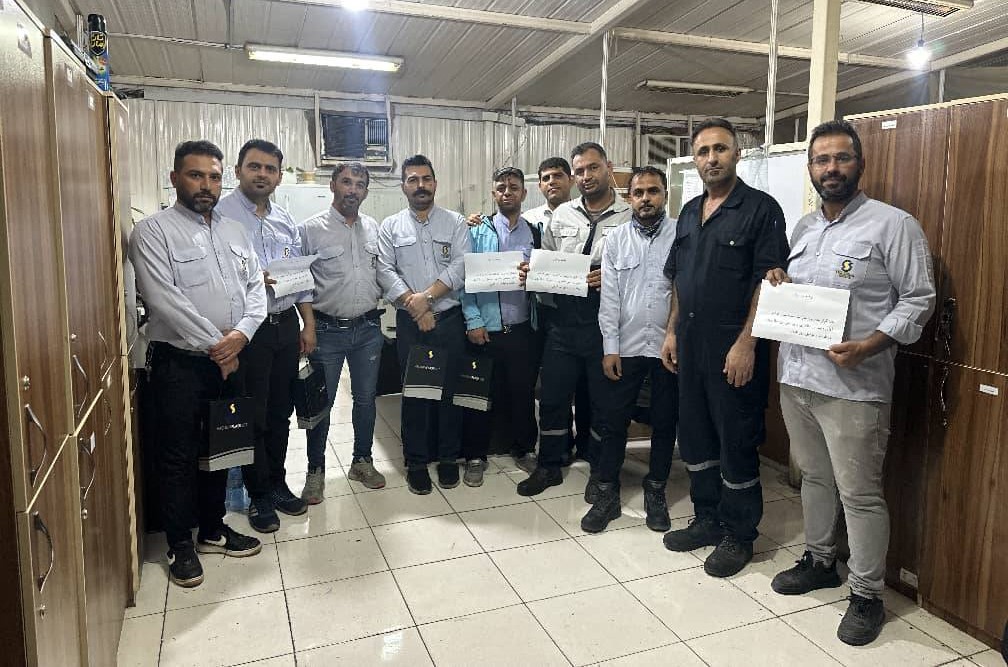 تقدیر سمندیس از 2 سال همراهی کارگران پالایشگاه ششم