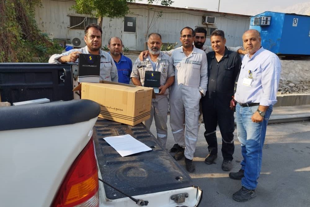 تقدیر سمندیس از 2 سال همراهی کارگران پالایشگاه ششم