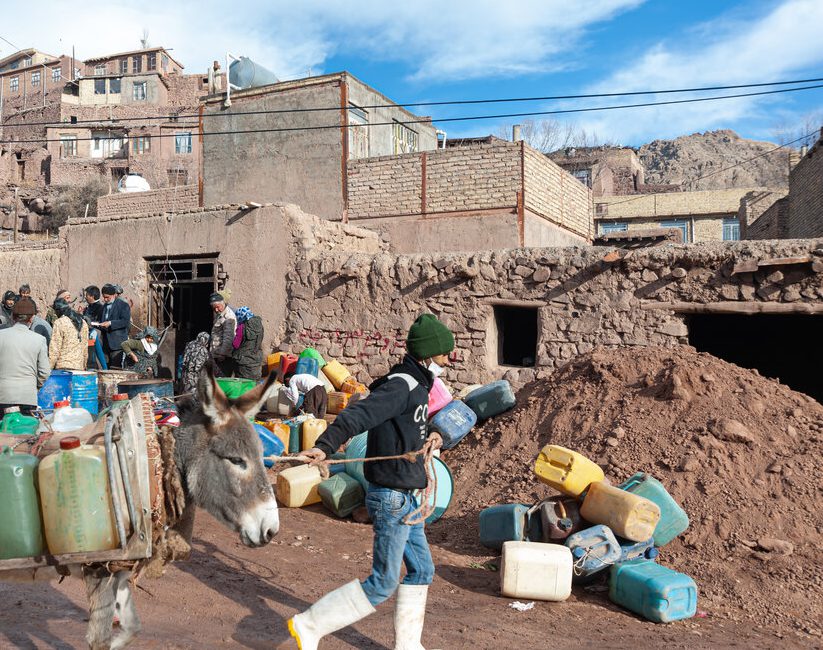 روایت فصل سرما در روستای مارشک خراسان رضوی