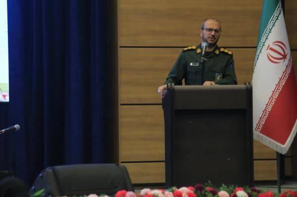 امیر جاهدی+ جانشین فرمانده سپاه فجر فارس +آیین‌ بزرگداشت «مقام مهندس» در  کلان‌شهر شیراز