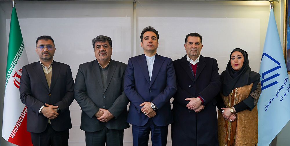 ترکیب هیئت‌رییسه سال اول دوره دهم سازمان نظام مهندسی ساختمان استان تهران