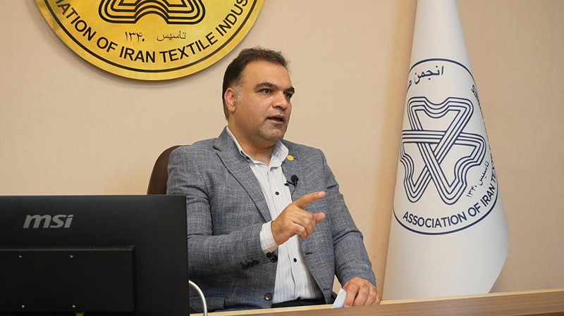 سیدشجاع الدین امامی رئوف دبیر انجمن صنایع نساجی ایران