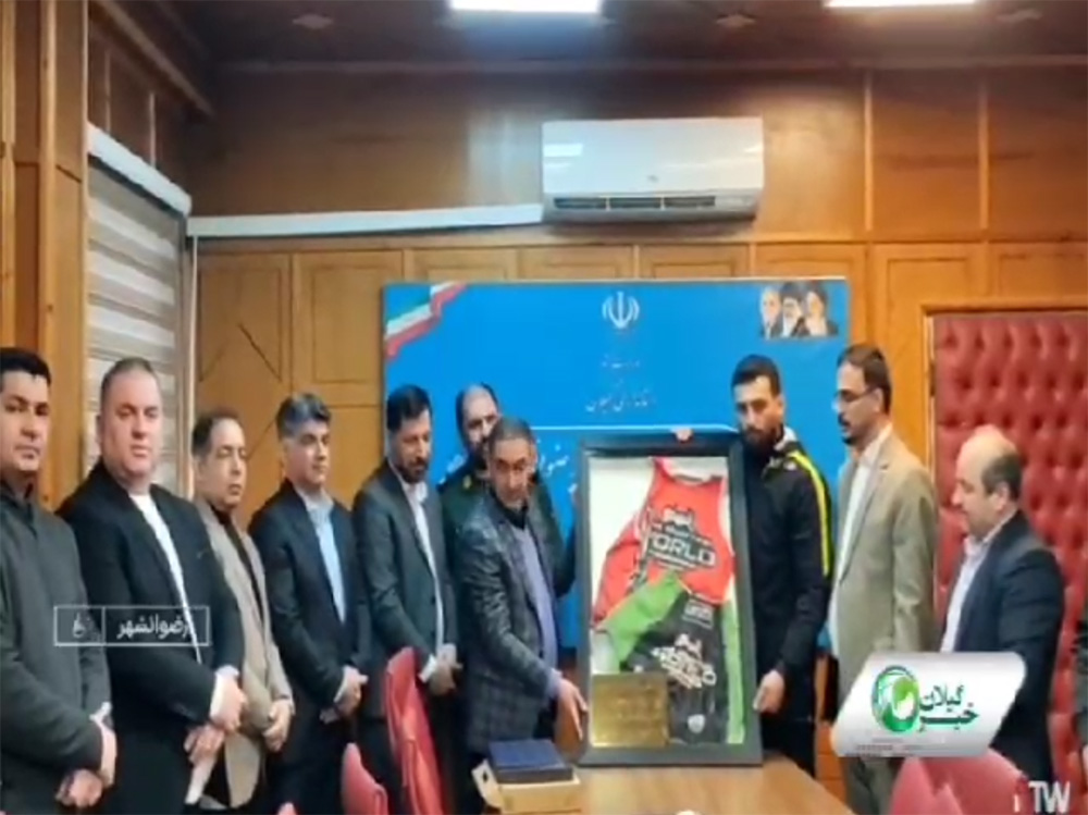 اهدای مدال جهانی به شهیدان افتخار آفرین دفاع مقدس در رضوانشهر