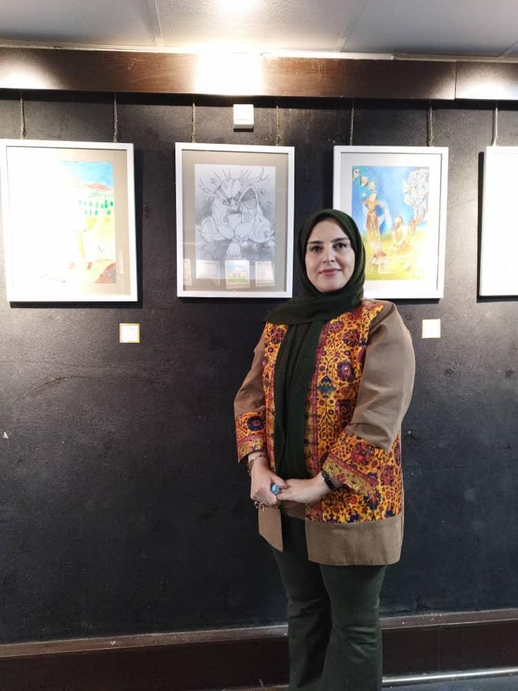 نمایش آثار برتر نقاشان کودک‌ونوجوان در نمایشگاه کهن دیار