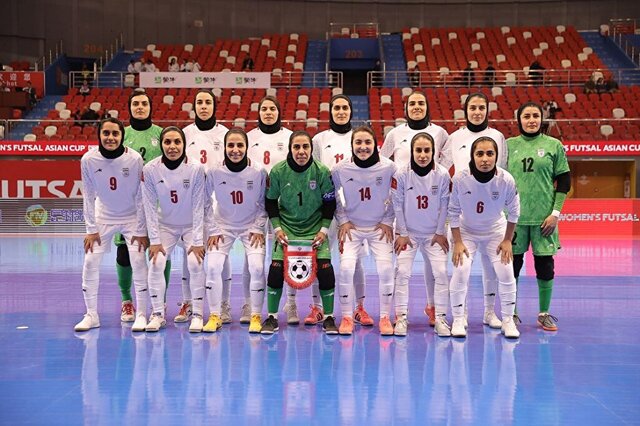 سومی فوتسال زنان ایران در آسیا/ کسب سهمیه جهانی با عبور از چین