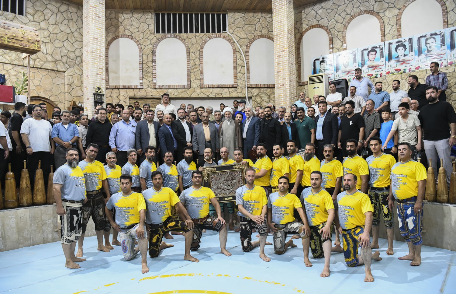 طنین زنگ زورخانه در شرقی ترین و جوانترین منطقه شهرداری شیراز پیچید