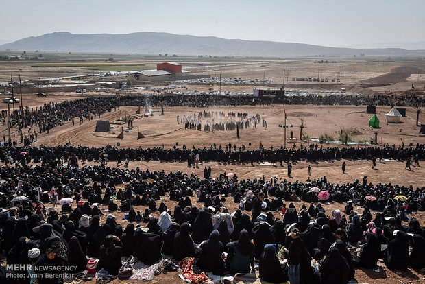 بزرگ‌ترین تعزیه میدانی کشور در صحرارود فسا