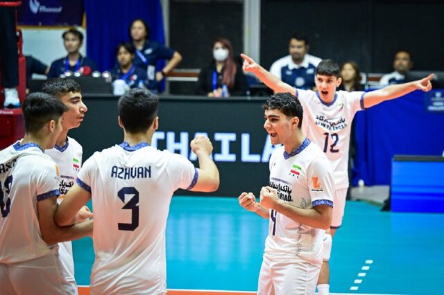 برد مهم والیبالیست‌های ایران مقابل کره‌ جنوبی