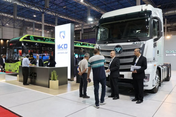 نگاهی به محصولات ایران‌خودرو دیزل در نمایشگاه مشهد