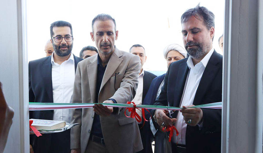 با حضور دکتر شیخان مدرسه ۴ کلاسه شهرک پردیس جم افتتاح شد