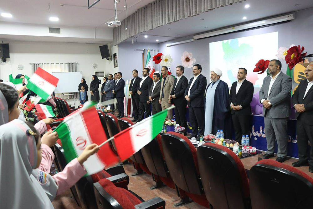 با حضور دکتر شیخان مدرسه ۴ کلاسه شهرک پردیس جم افتتاح شد
