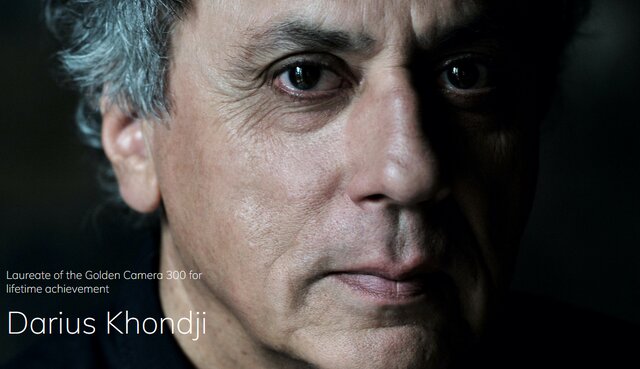 داریوش خنجی دوربین طلایی گرفت