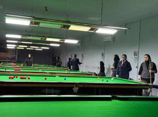 شیراز میزبان مسابقات اسنوکر و پاکت بیلیارد بانوان
