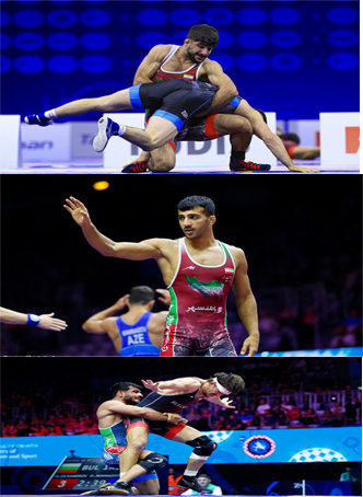 کولاک فرنگی کاران در شب پایانی/ کشتی گیران کشورمان تاریخ ساز شدند