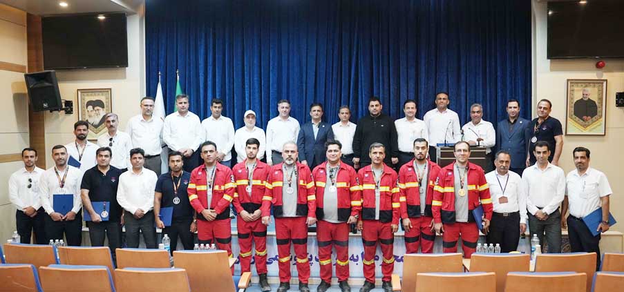 آتش‌نشانان مروارید افتخار آفریدند