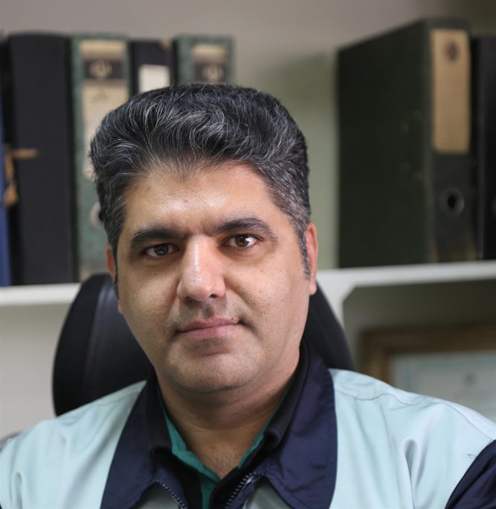 احمدرضا مُندک سرپرست کارگاه نورد 300 ذوب آهن اصفهان