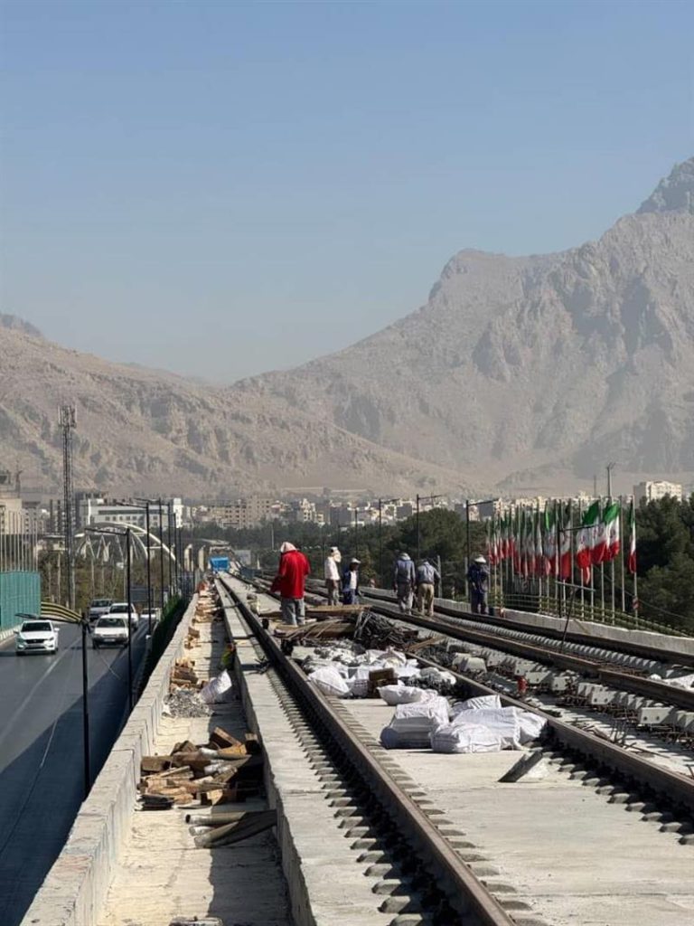 از شمال تا جنوب كرمانشاه روی ریل ذوب آهن اصفهان در 20 دقیقه