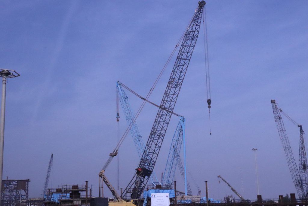 برگزاری دوره تخصصی جرثقیل ۱۵۰۰ تن و تاور کرین در يارد خرمشهر