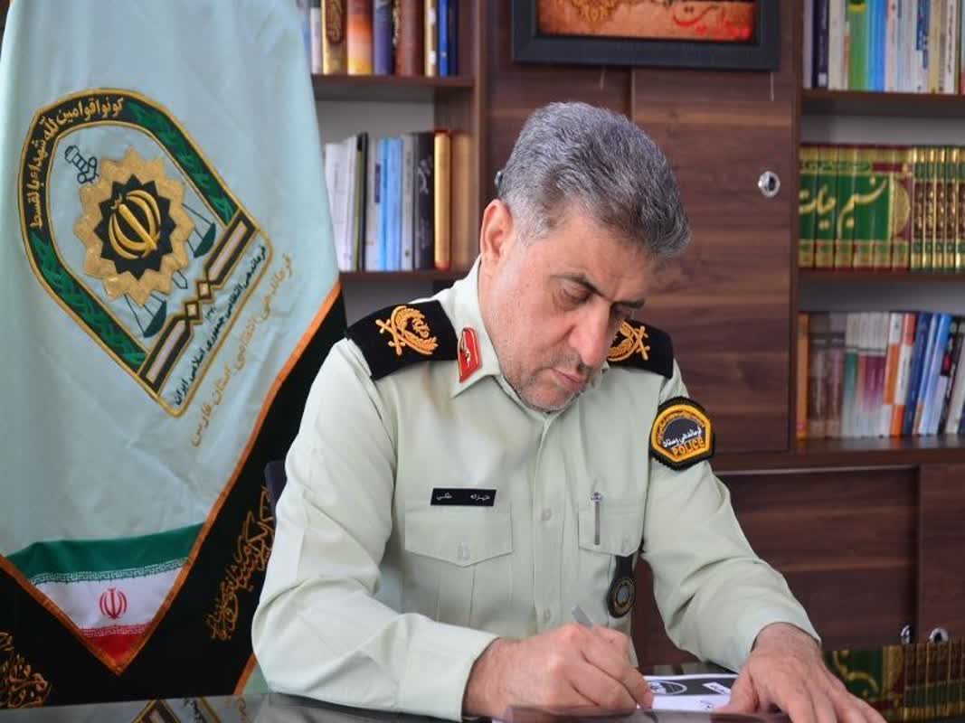 پیام تبریک فرمانده انتظامی فارس به مناسبت روز ارتش