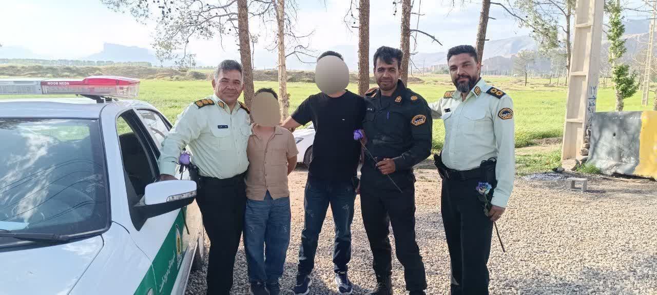 اقدام به موقع پليس مرودشت در پيشگيري از خودکشي جوان