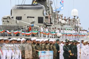 مراسم استقبال رسمی از ناوگروه ۸۶ نیروی دریایی