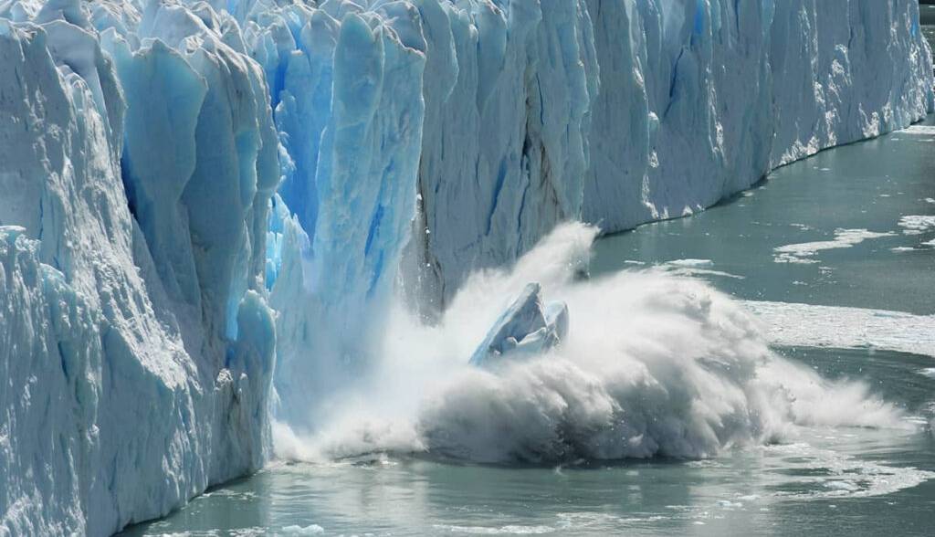 آب شدن بیش از ۱۰ درصد از یخچال‌های قطبی سوئیس در مدت یک سال