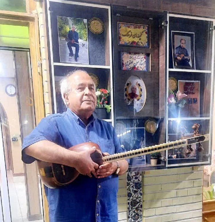 تجلیل از استاد حسن صفری خواننده محبوب شیرازی