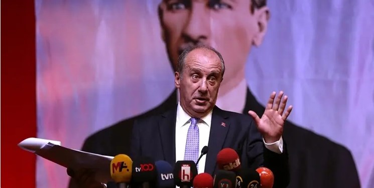 «محرم اینچه» از انتخابات ترکیه کناره‌گیری کرد